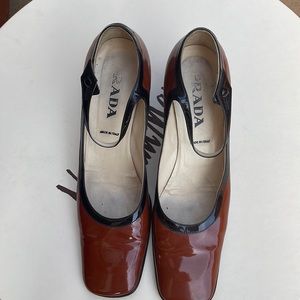 Prada Mary Jane heels size 39 1/2